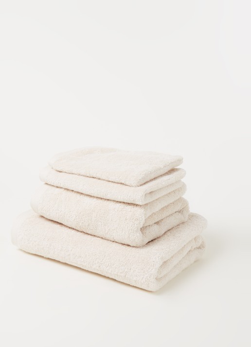 Aquanova London gastendoek - 600 gr/m² - 30 x 50 cm - voorkant 3 beige