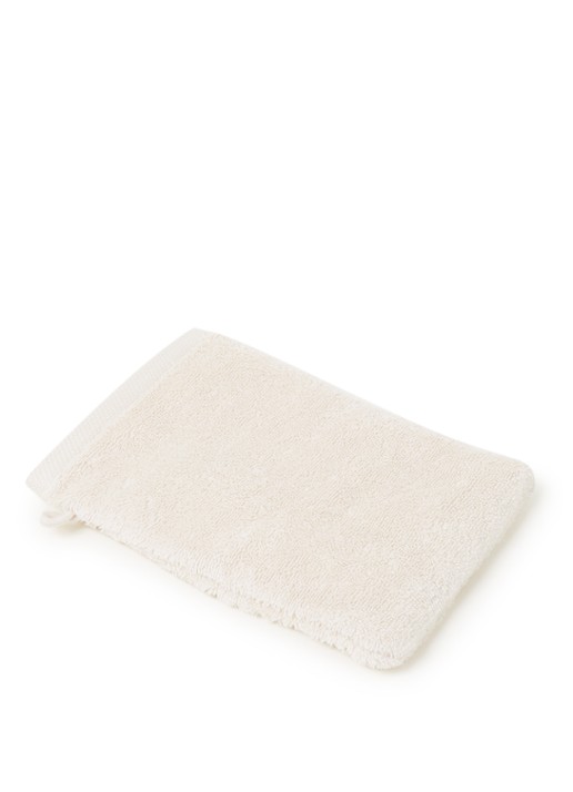 Aquanova London washand - 600 gr/m² - 16 x 22 cm - voorkant 2 gebroken wit