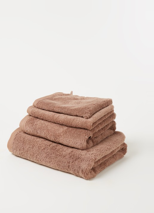 Aquanova London washand - 600 gr/m² - 16 x 22 cm - voorkant 3 camel