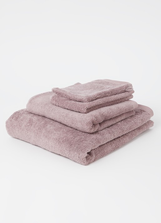 Aquanova London washand - 600 gr/m² - 16 x 22 cm - voorkant 3 taupe