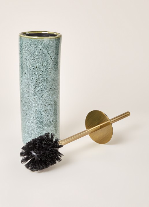 Aquanova Ugo toiletborstel met houder - detail groen