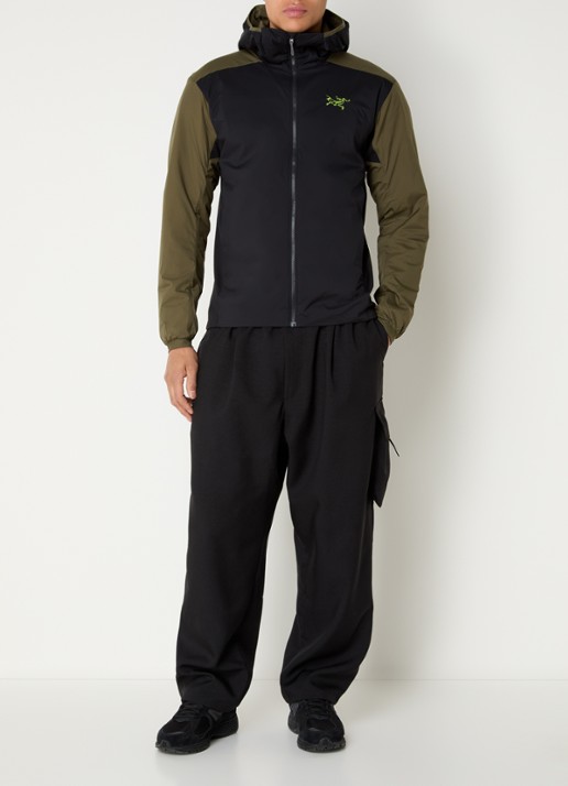 Arc'teryx Atom gewatteerd jack met capuchon en ritszakken - voorkant 4 bronsgroen