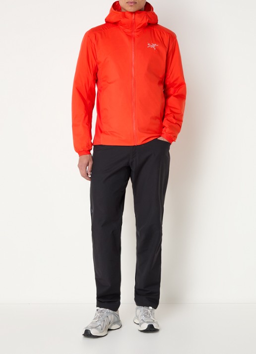 Arc'teryx Atom gewatteerd jack met capuchon en ritszakken - voorkant 4 rood