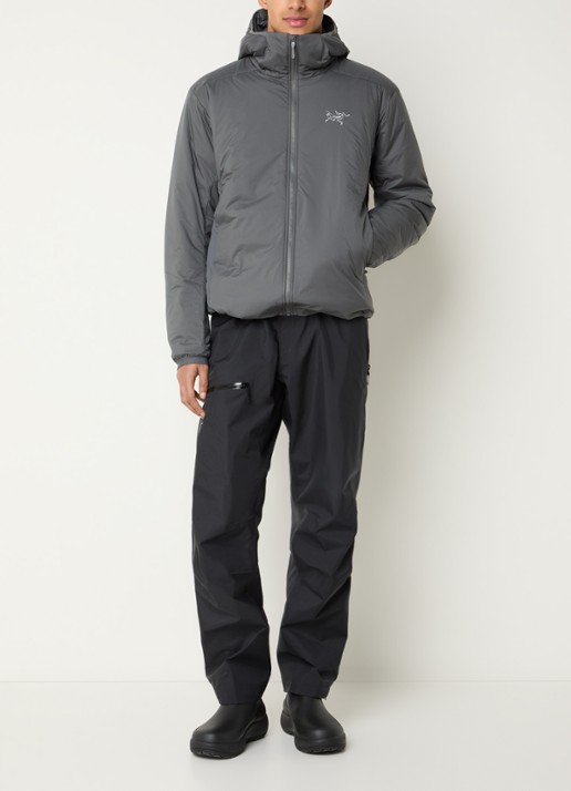 Arc'teryx Atom SV gewatteerd jack met capuchon en ritszakken - voorkant 3 grijs