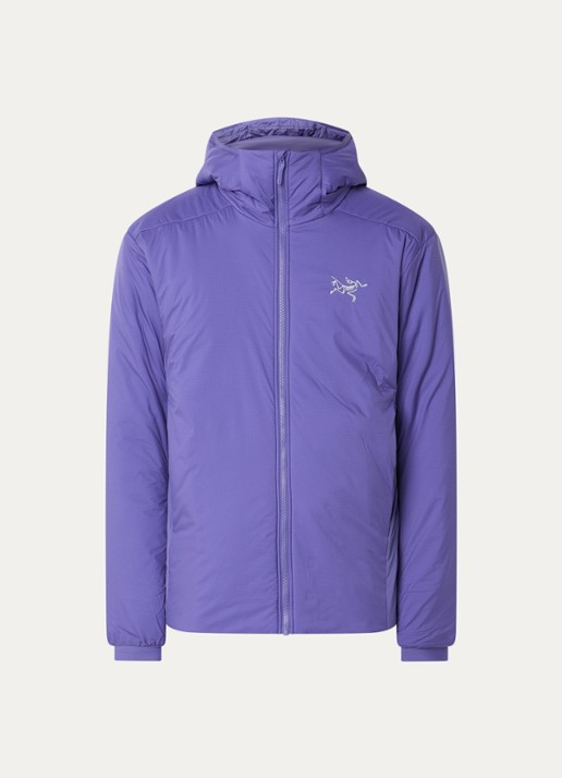 Arc'teryx Atom SV gewatteerd jack met capuchon en ritszakken - voorkant 2 blauw