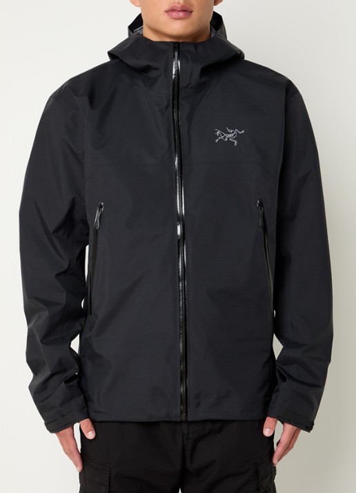 Arc'teryx Beta Gore-Tex windjack met logoborduring en ritszakken