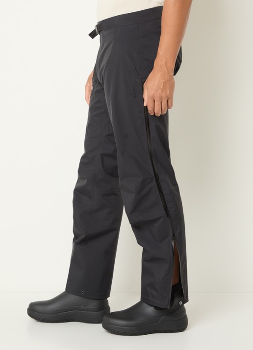 Arc'teryx Beta straight fit skibroek met ritszakken - detail 2 zwart