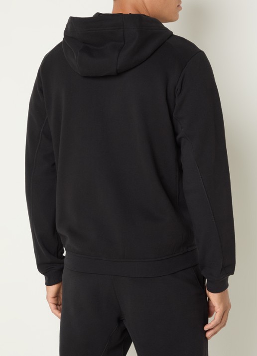 Arc'teryx Emblem sweatvest met logo en steekzakken - achterkant 3 zwart