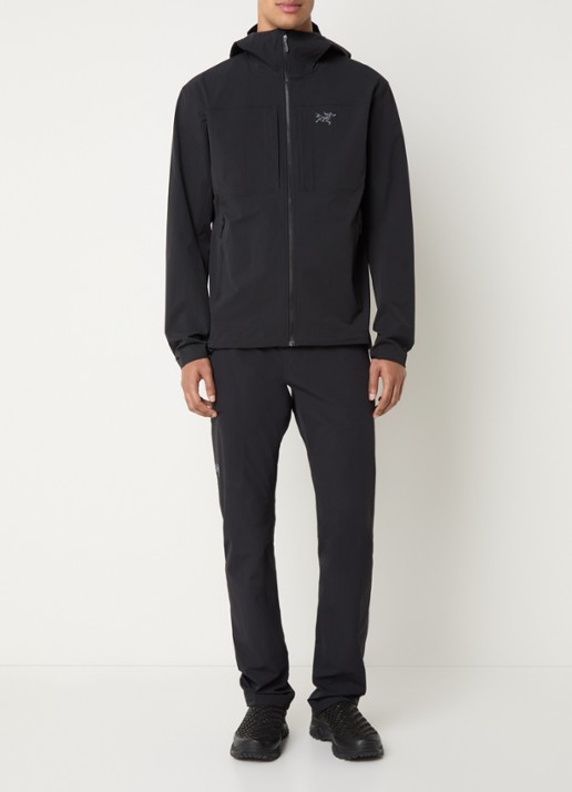 Arc'teryx Gamma jack met capuchon en steekzakken - voorkant 3 zwart