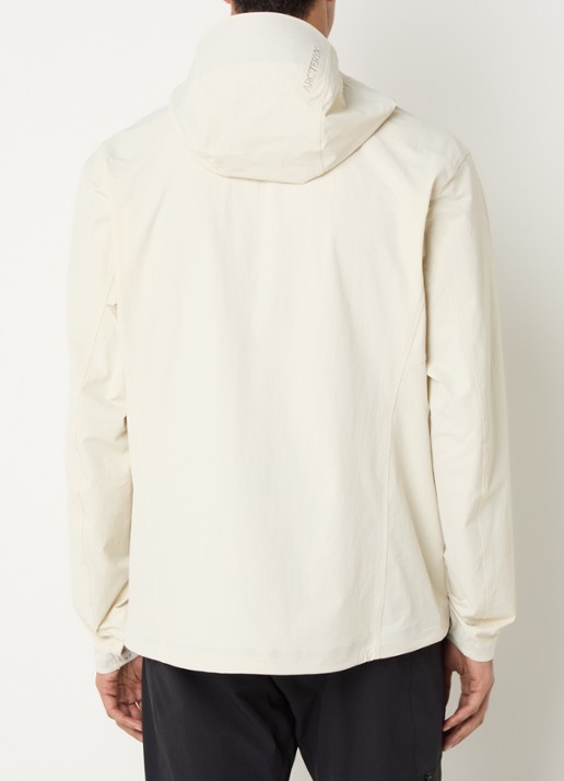 Arc'teryx Gamma jack met capuchon en steekzakken - achterkant 3 gebroken wit