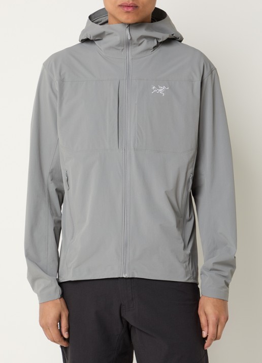 Arc'teryx Gamma windjack met logoborduring en ritszakken