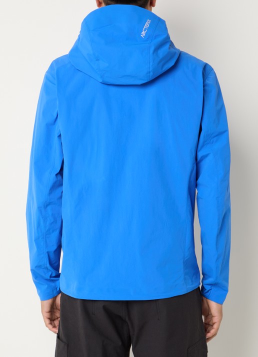 Arc'teryx Gamma windjack met logoborduring en ritszakken - achterkant 3 blauw