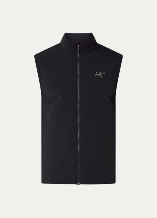 Arc'teryx Kragg bodywarmer met logoborduring - voorkant zwart