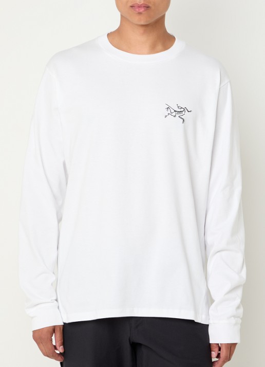 Arc'teryx Kragg longsleeve met logo - detail wit