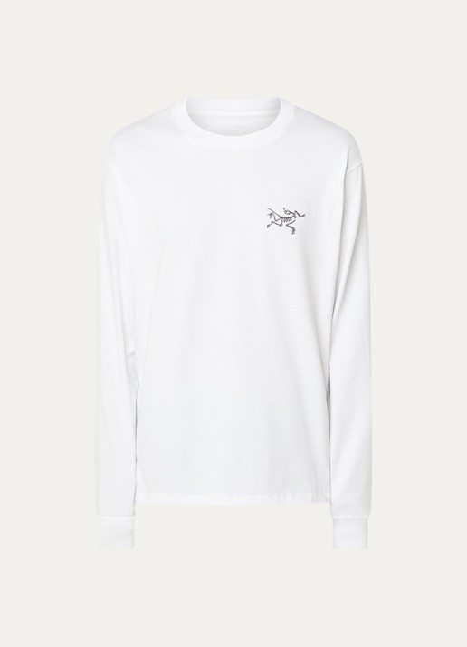 Arc'teryx Kragg longsleeve met logo - voorkant 3 wit