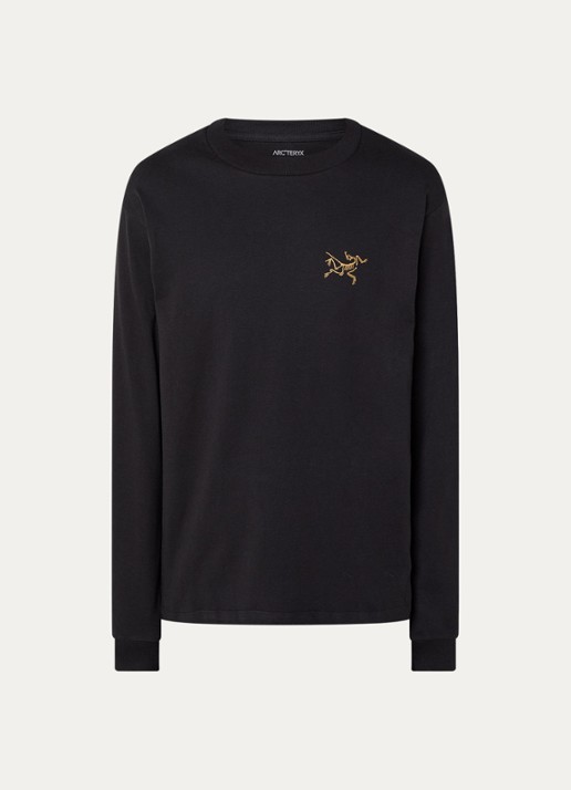 Arc'teryx Kragg longsleeve met logo - voorkant 3 zwart