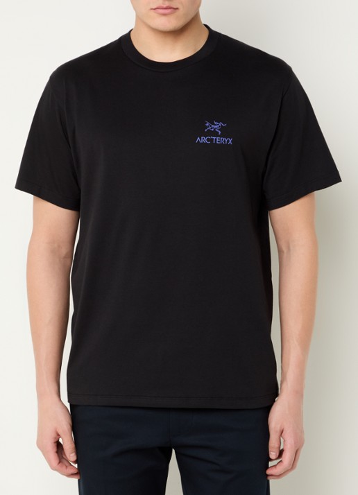 Arc'teryx Kragg T-shirt met logo- en backprint - achterkant 3 zwart