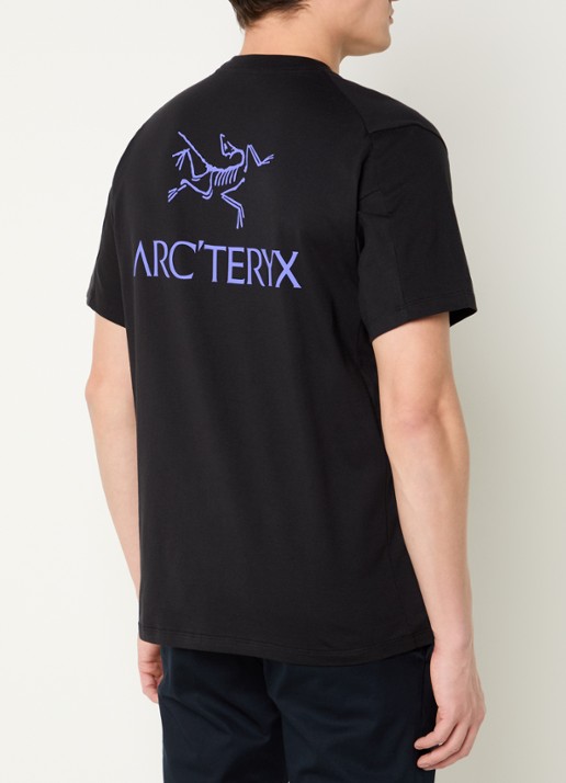 Arc'teryx Kragg T-shirt met logo- en backprint - detail 4 zwart