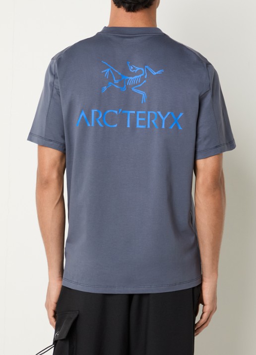 Arc'teryx Kragg T-shirt met logo- en backprint - detail 2 antraciet