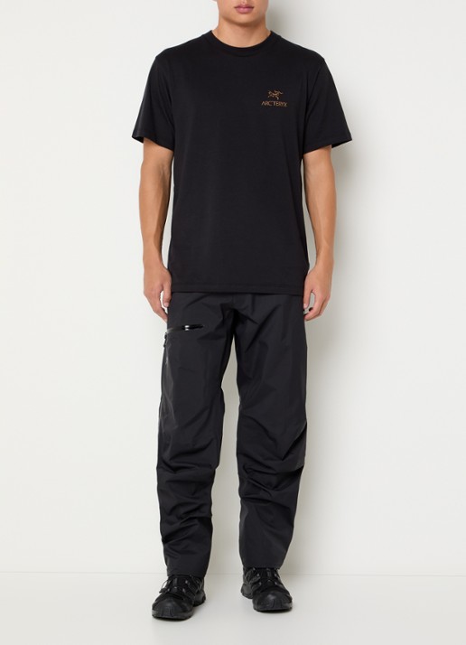 Arc'teryx T-shirt met logo- en backprint - voorkant 3 zwart
