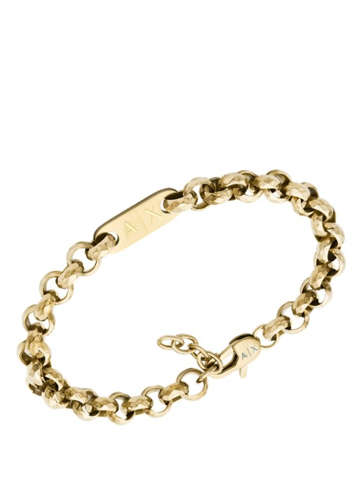 Armani Armband AXG0175710 - detail 2 goud
