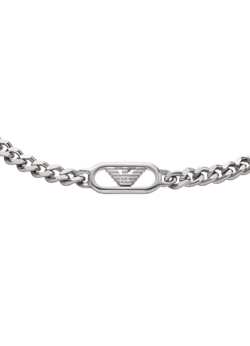 Armani Armband EGS3247040 - detail 2 zilver