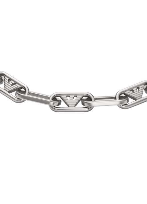 Armani Armband EGS3249040 - detail 2 zilver