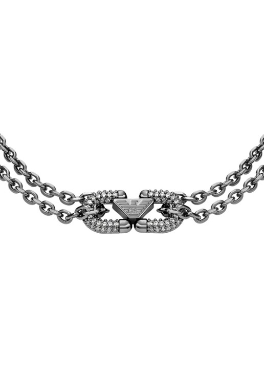 Armani Armband EGS3291001 - detail antraciet