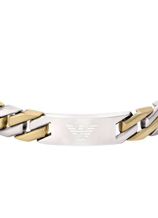 Armani Armband EGS3314040 - detail 2 goud / zilver