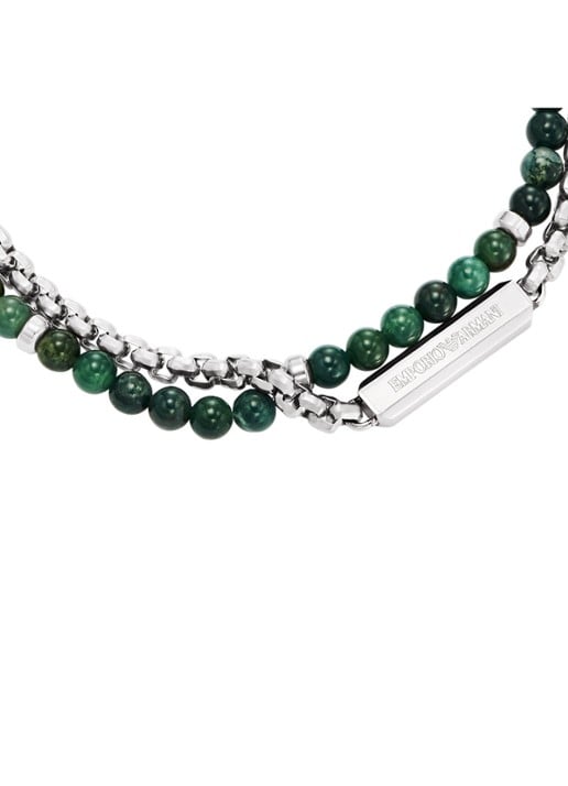 Armani Armband EGS3316040 - detail 2 zilver
