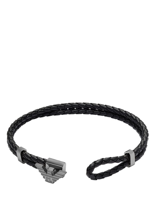 Armani Armband EGS3322060 - detail 2 zilver
