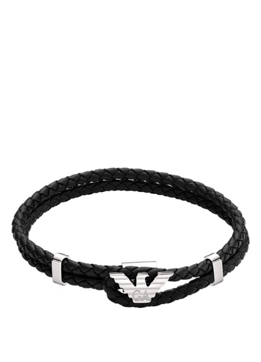 Armani Armband van leer EGS3237040