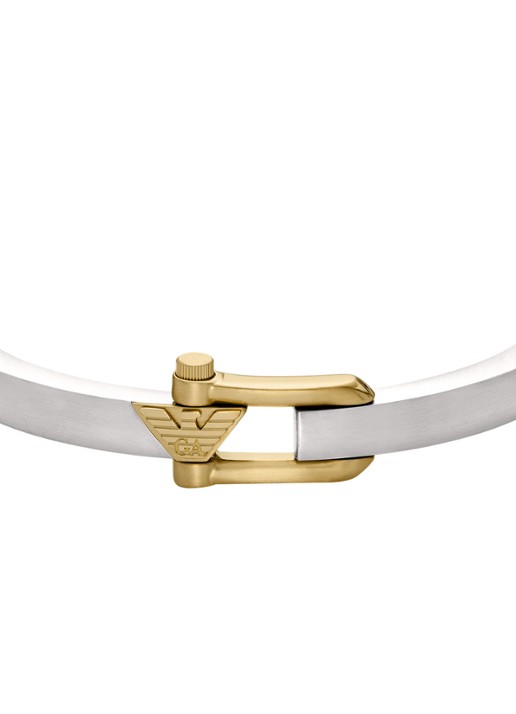 Armani Bangle EGS3244040 - detail zilver