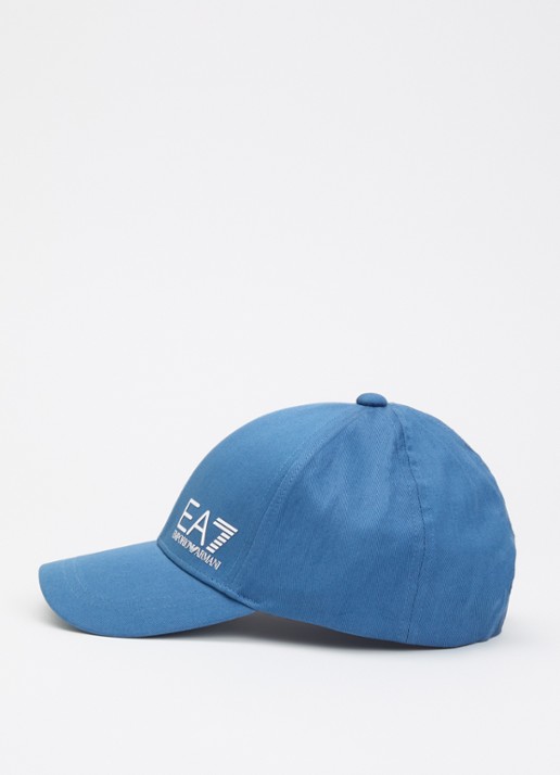 Armani Baseball pet met logo - detail 2 blauw