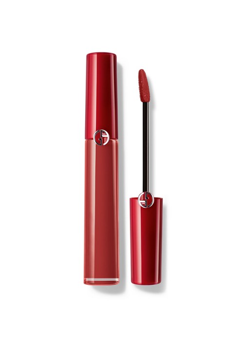 Armani Beauty Lip Maestro Matte Nature - liquid lipstick - voorkant 2 415 redwood