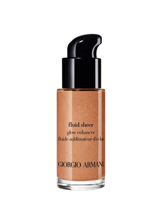Armani Beauty Mini Fluid Sheer Glow Enhancer - travel size vloeibare highlighter - voorkant 2 10