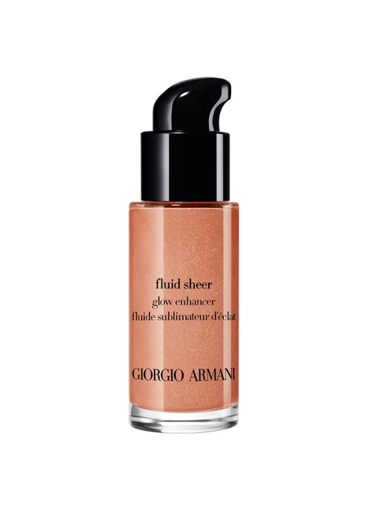 Armani Beauty Mini Fluid Sheer Glow Enhancer - travel size vloeibare highlighter - voorkant 2 11