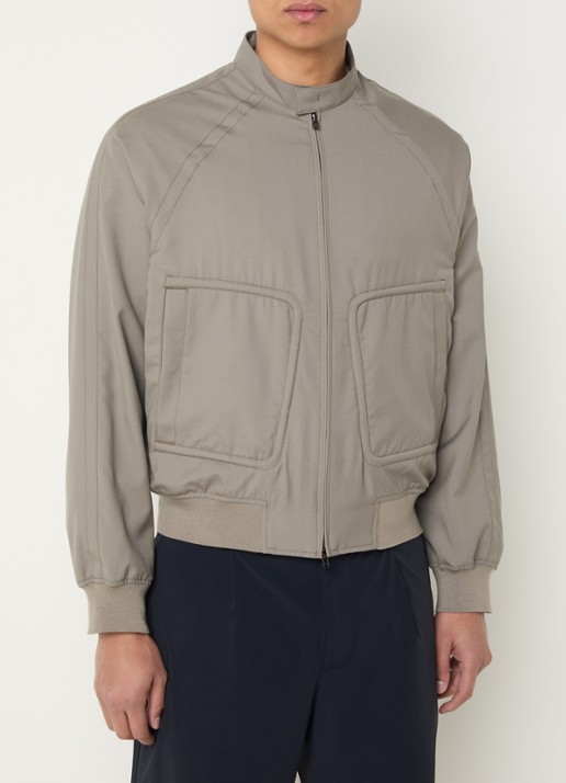 Armani Bomberjack met steekzakken