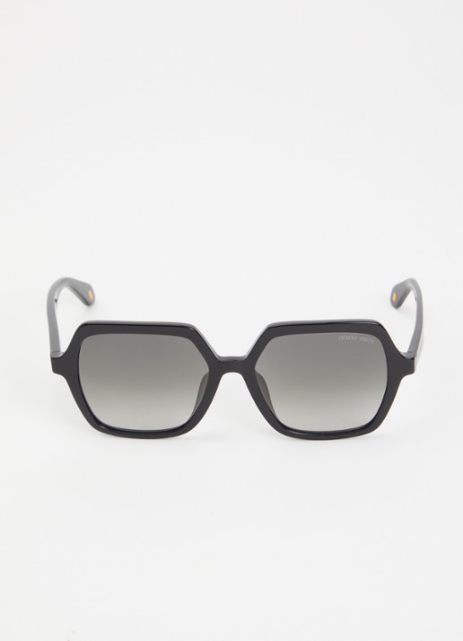 Armani Butterfly zonnebril AR8193U - detail zwart