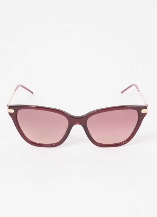 Armani Cat Eye zonnebril EA4251 - detail 2 bordeauxrood