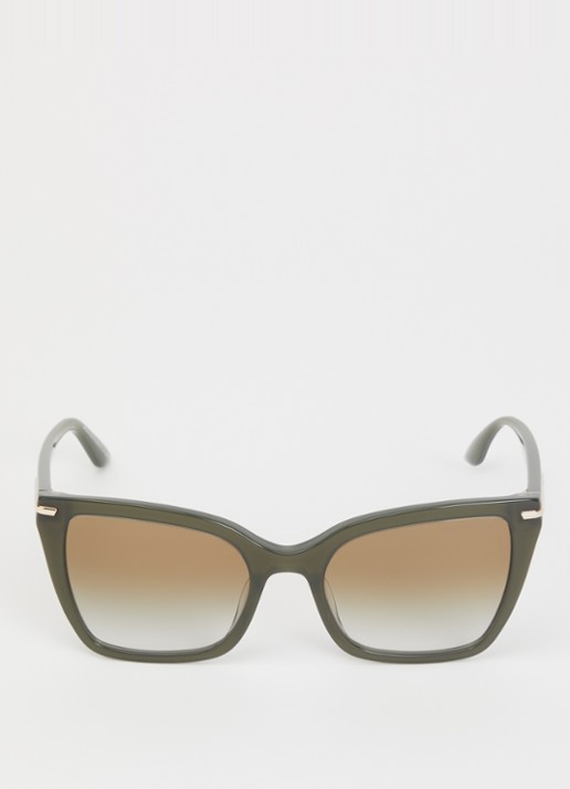 Armani Cat Eye zonnebril EA4273BU - detail 2 donkergroen
