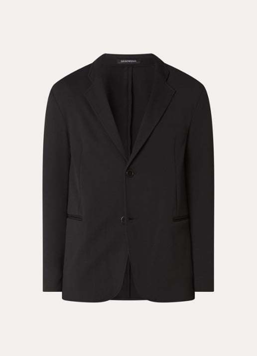 Armani Colbert met structuur - voorkant 3 zwart