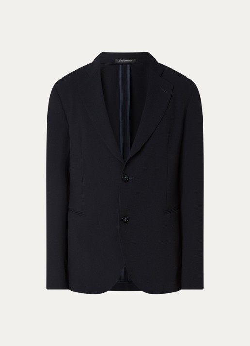 Armani Colbert met structuur - voorkant donkerblauw