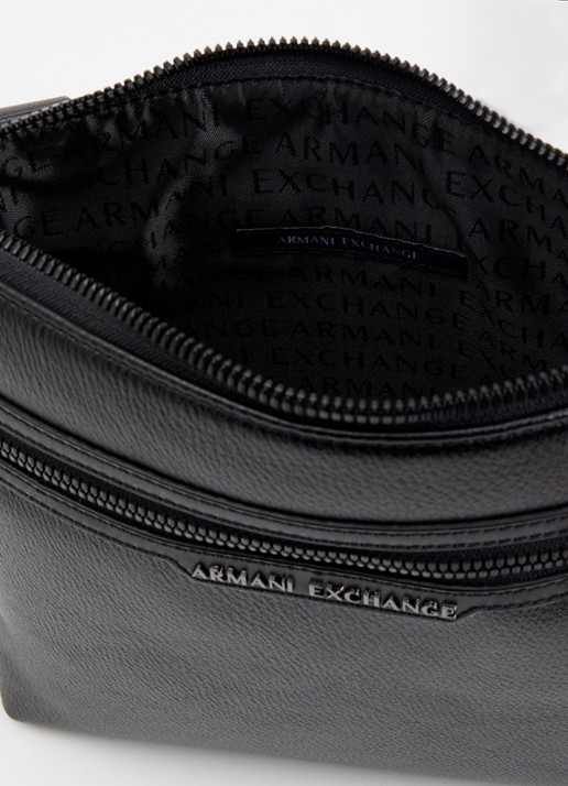 Armani Crossbodytas met logo - detail 3 zwart