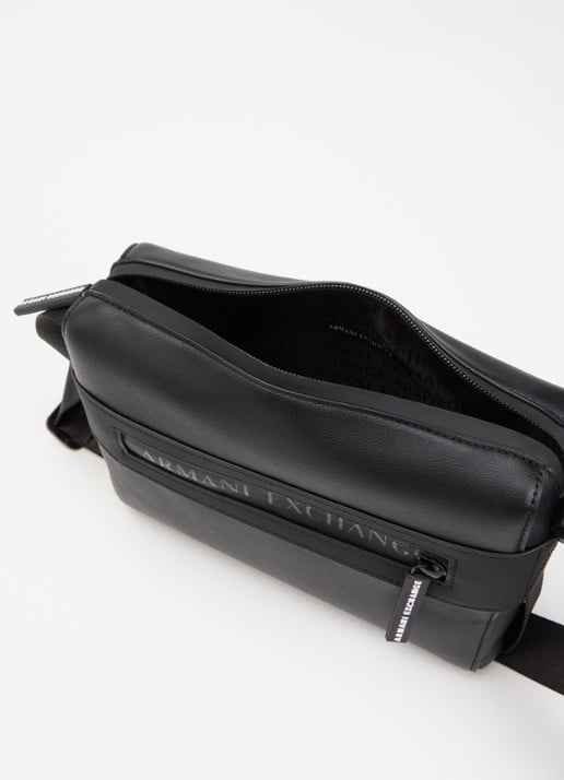 Armani Crossbodytas met logo - detail 2 zwart