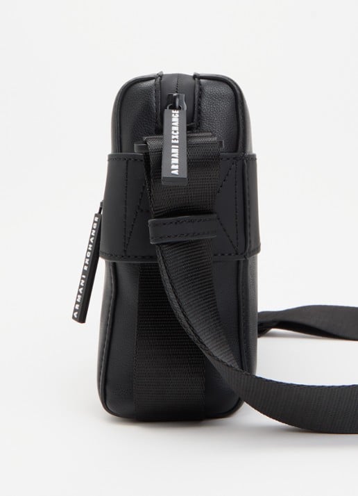Armani Crossbodytas met logo - detail 3 zwart