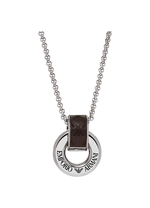 Armani Eagle ketting EGS3134040 - detail 3 zilver