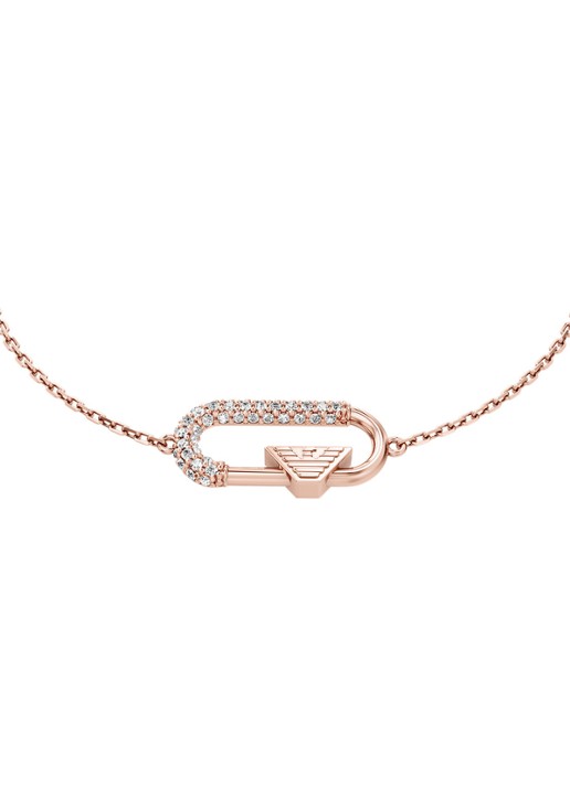Armani Eagle Logo armband EGS3405221 - detail 2 roségoud