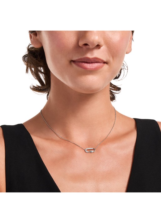 Armani Eagle Logo ketting EGS3401040 - detail 3 zilver