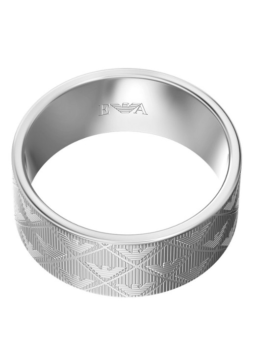 Armani Eagle Logo ring EGS3361040 - detail 2 zilver